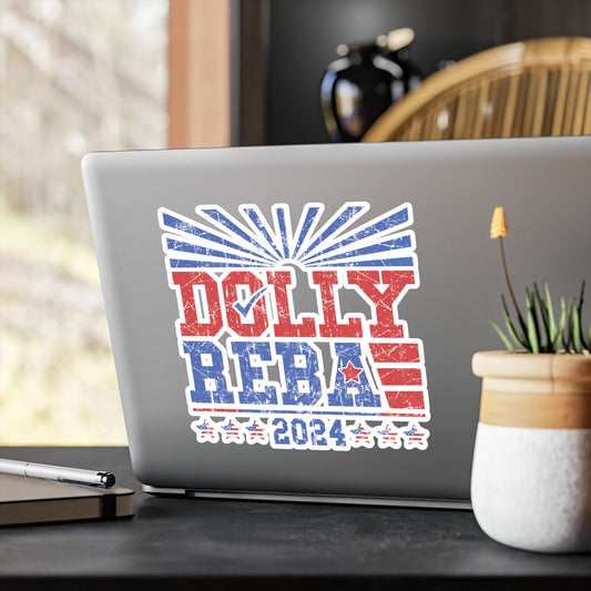 Dolly and Reba for President 2024 Vinyl Decal/Sticker