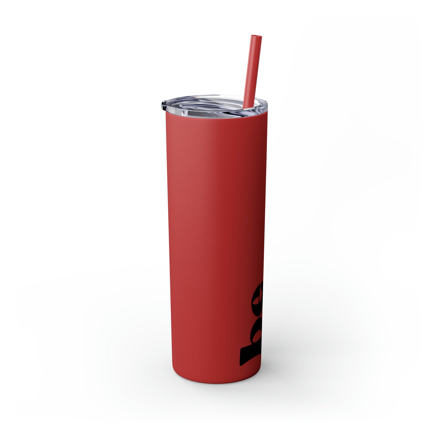 be merry Christmas/ Holiday Skinny Tumbler with Pick your Color Straw, 20oz