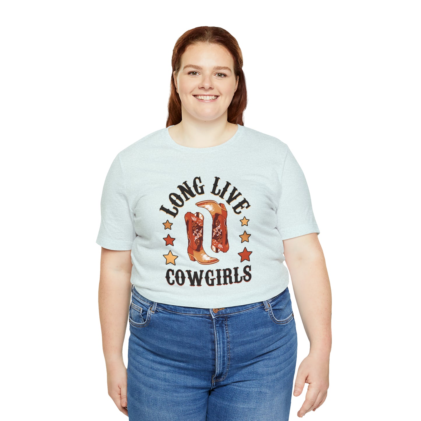 "Long Live Cowgirls" Unisex Jersey Short Sleeve Tee