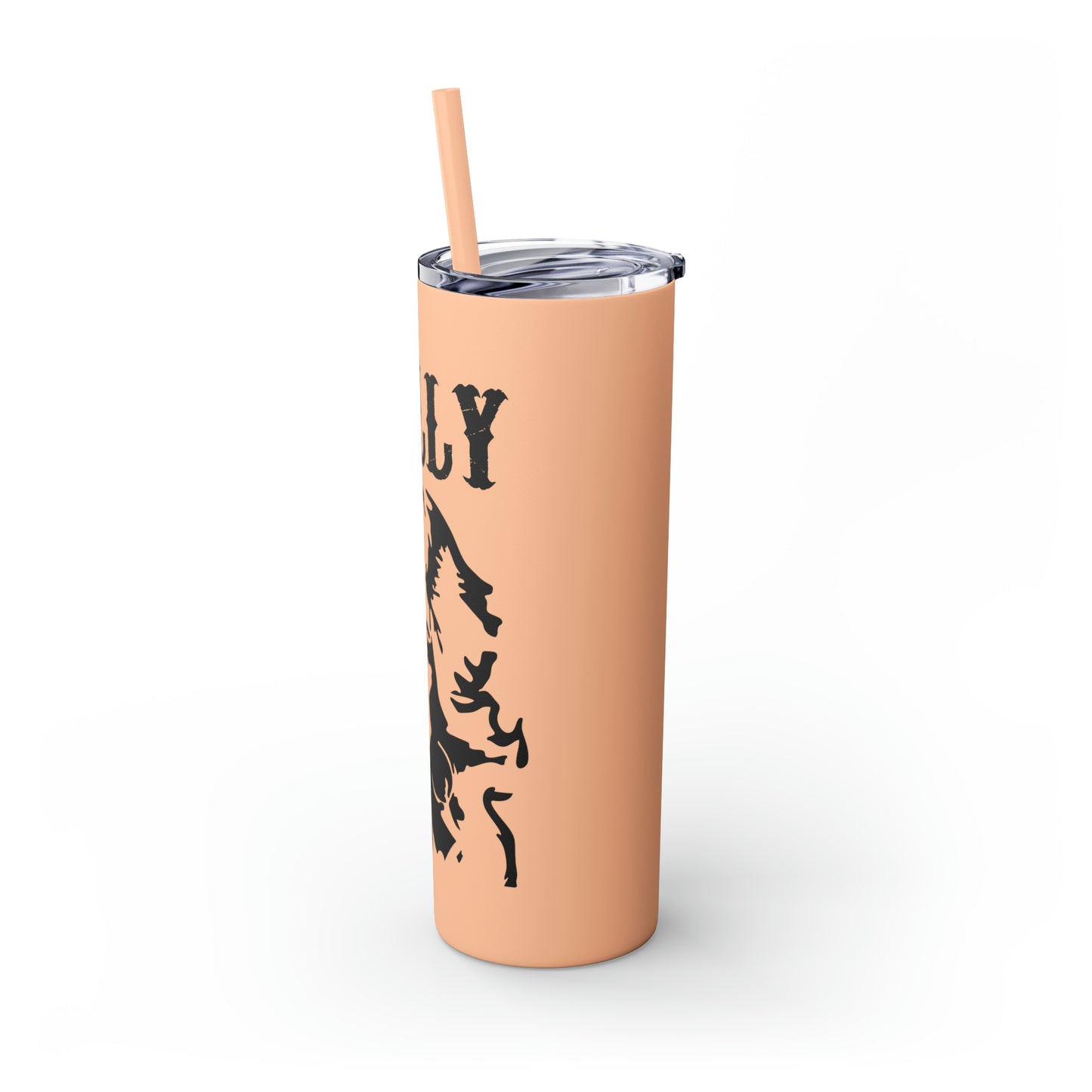 Dolly Portrait Skinny Tumbler with Straw, 20oz