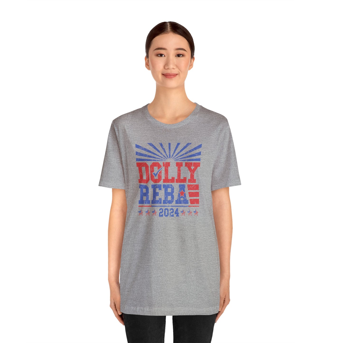 Dolly Reba for President 2024 Bella Jersey Short Sleeve Tee (Unisex)