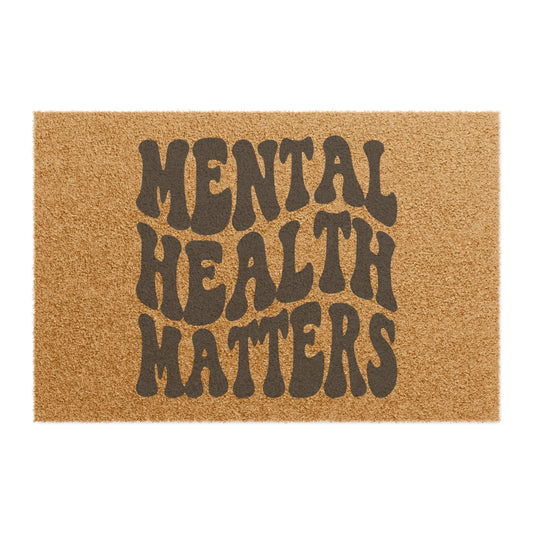 Mental Health Matters Coir Mat