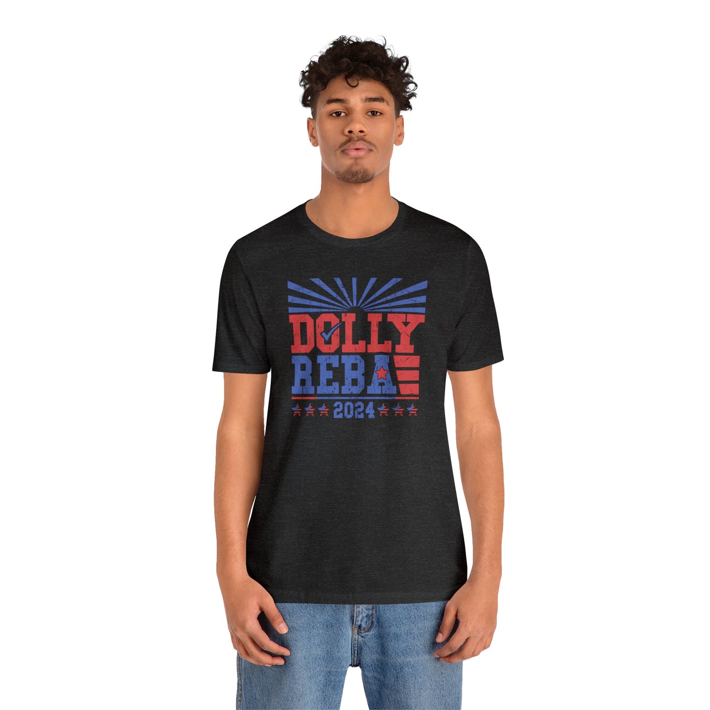 Dolly Reba for President 2024 Bella Jersey Short Sleeve Tee (Unisex)