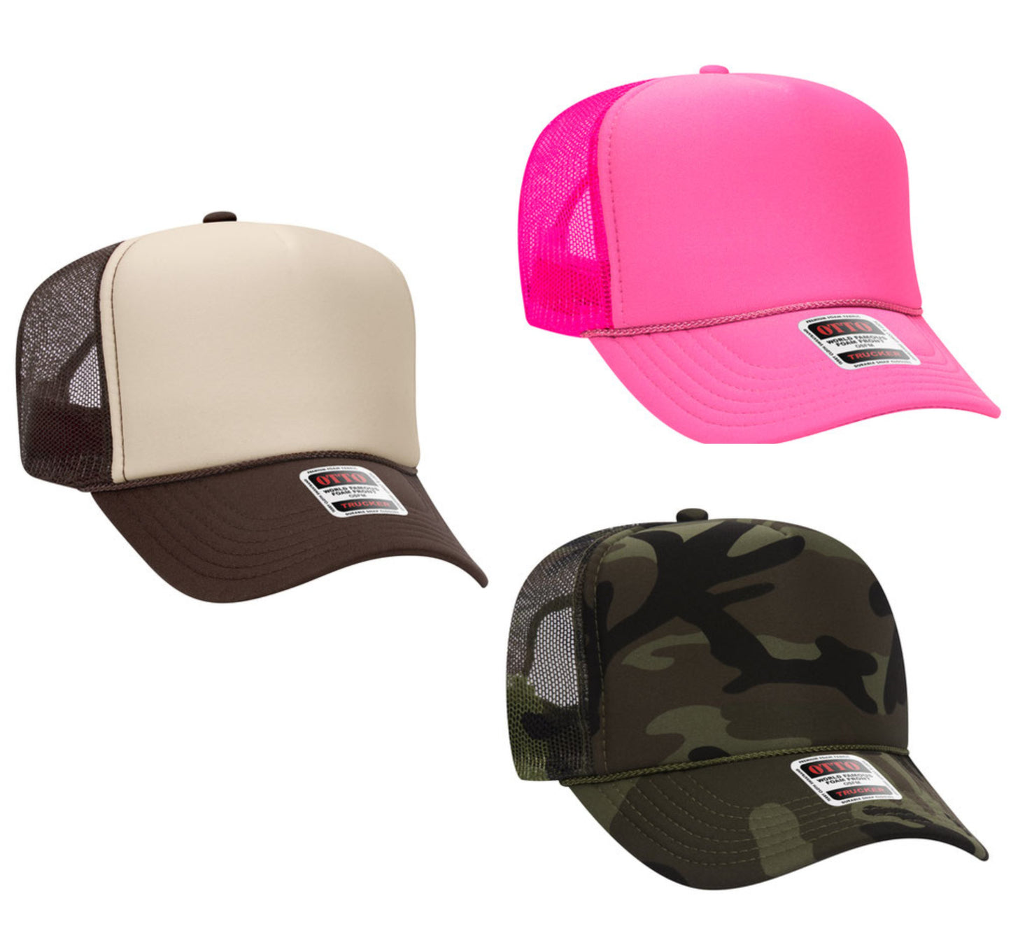 Choose Your Trucker Hat - Blank