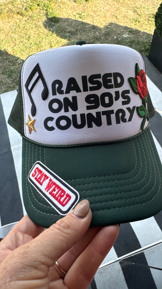 Raised on 90’s Country Trucker Hat