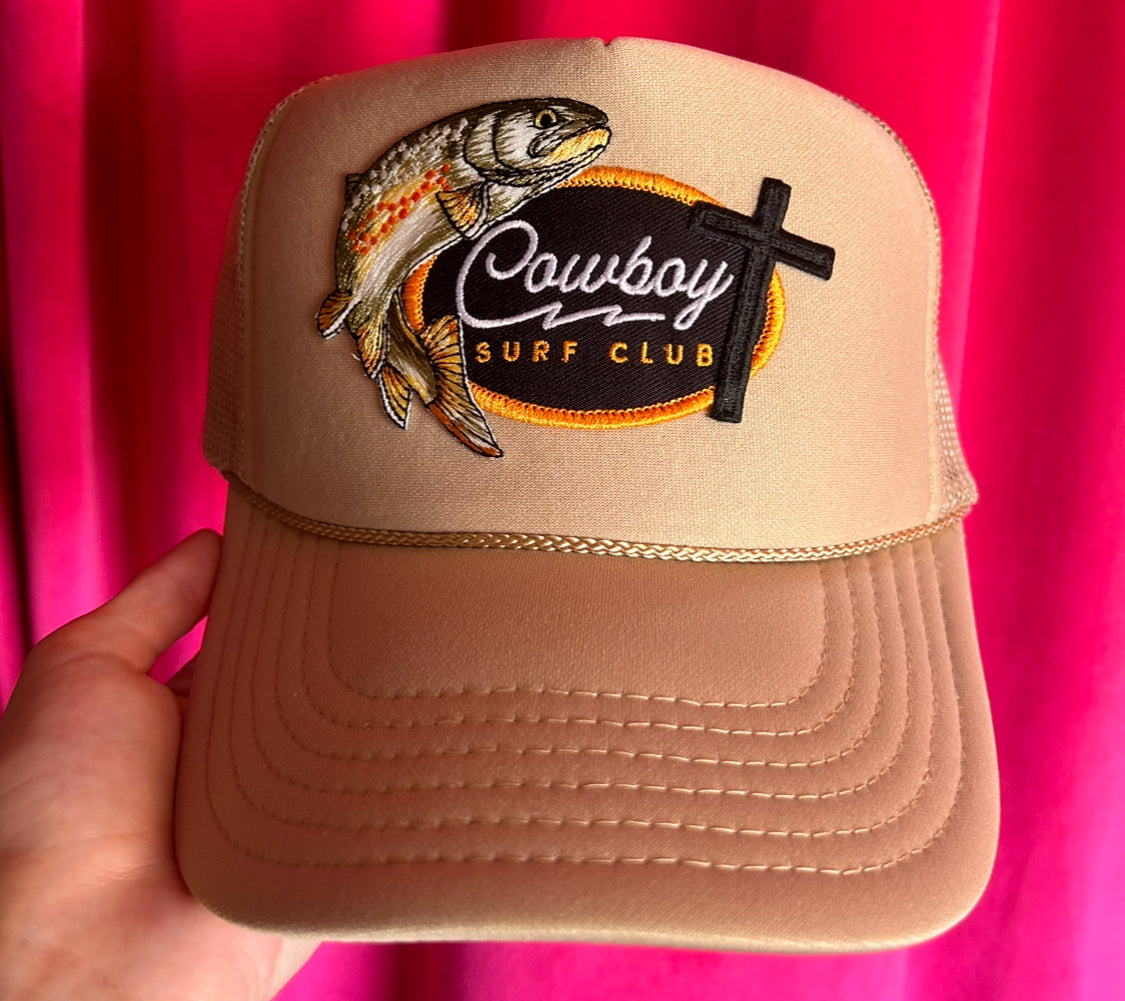 Cowboy Surf Club Trucker Hat