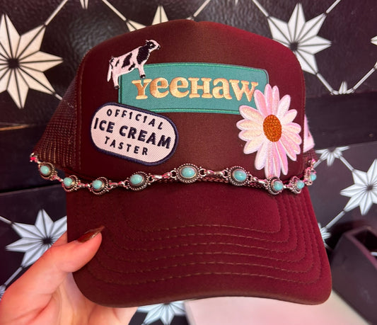 Yeehaw Ice Cream Taster Trucker Hat