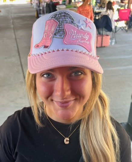 Howdy Disco Cowgirl Trucker Hat