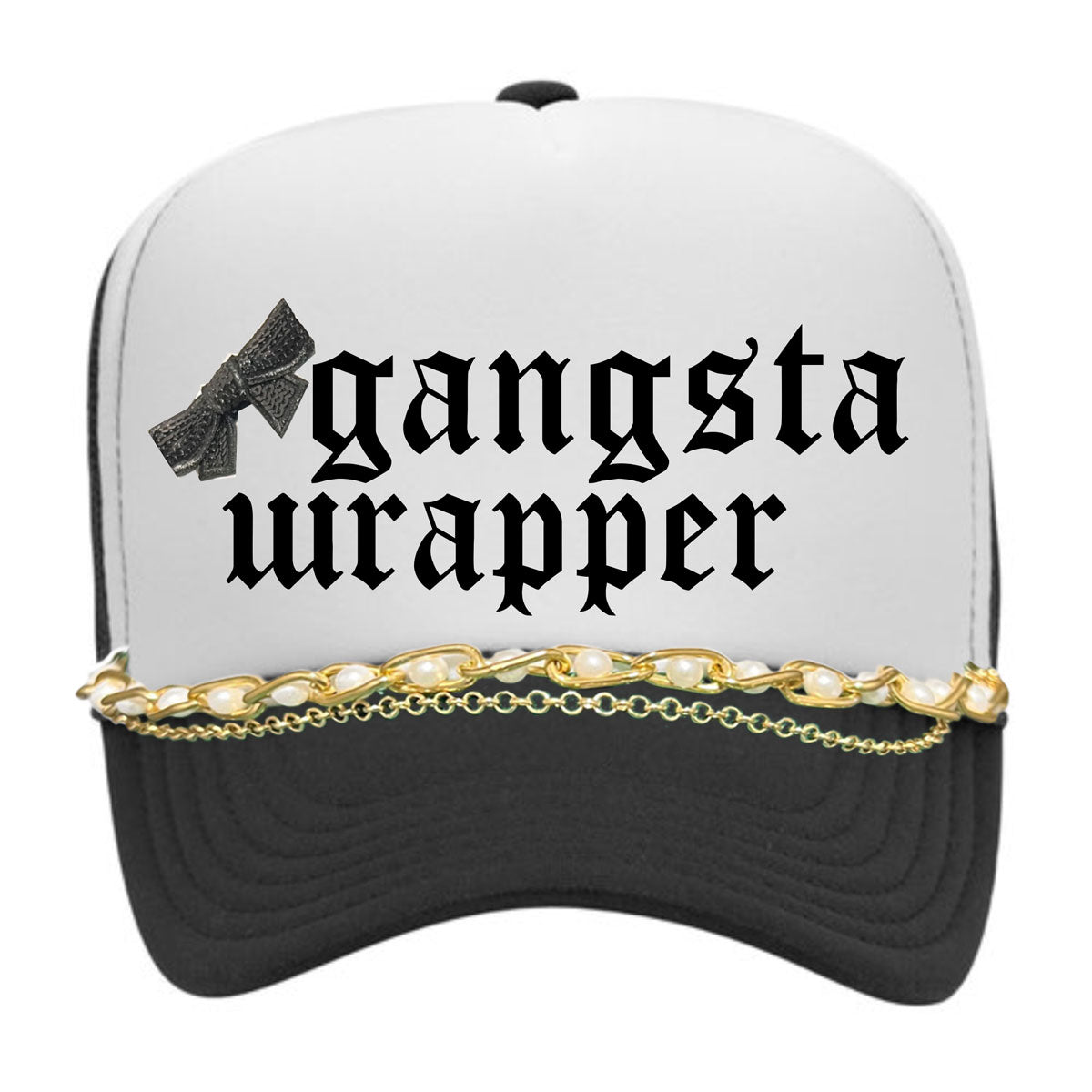 Gangsta Wrapper Tall Trucker Caps