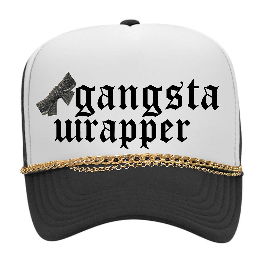 Gangsta Wrapper Tall Trucker Caps