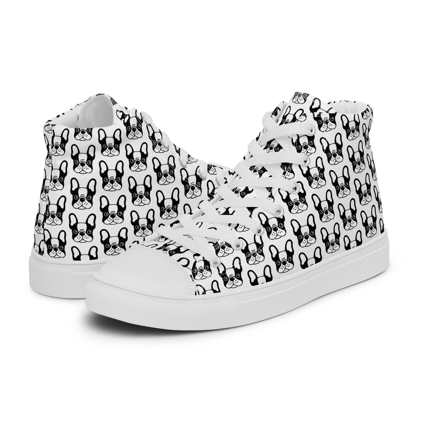 Men’s high top canvas shoes