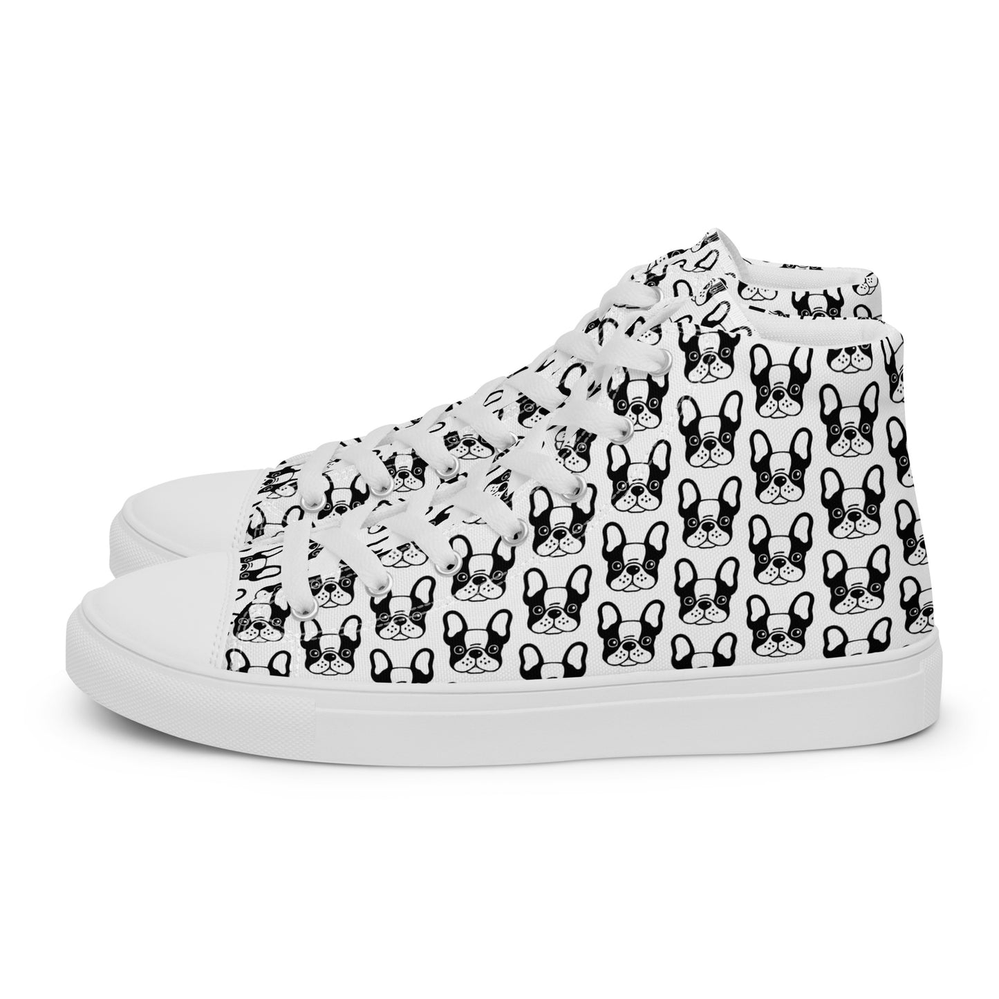 Men’s high top canvas shoes