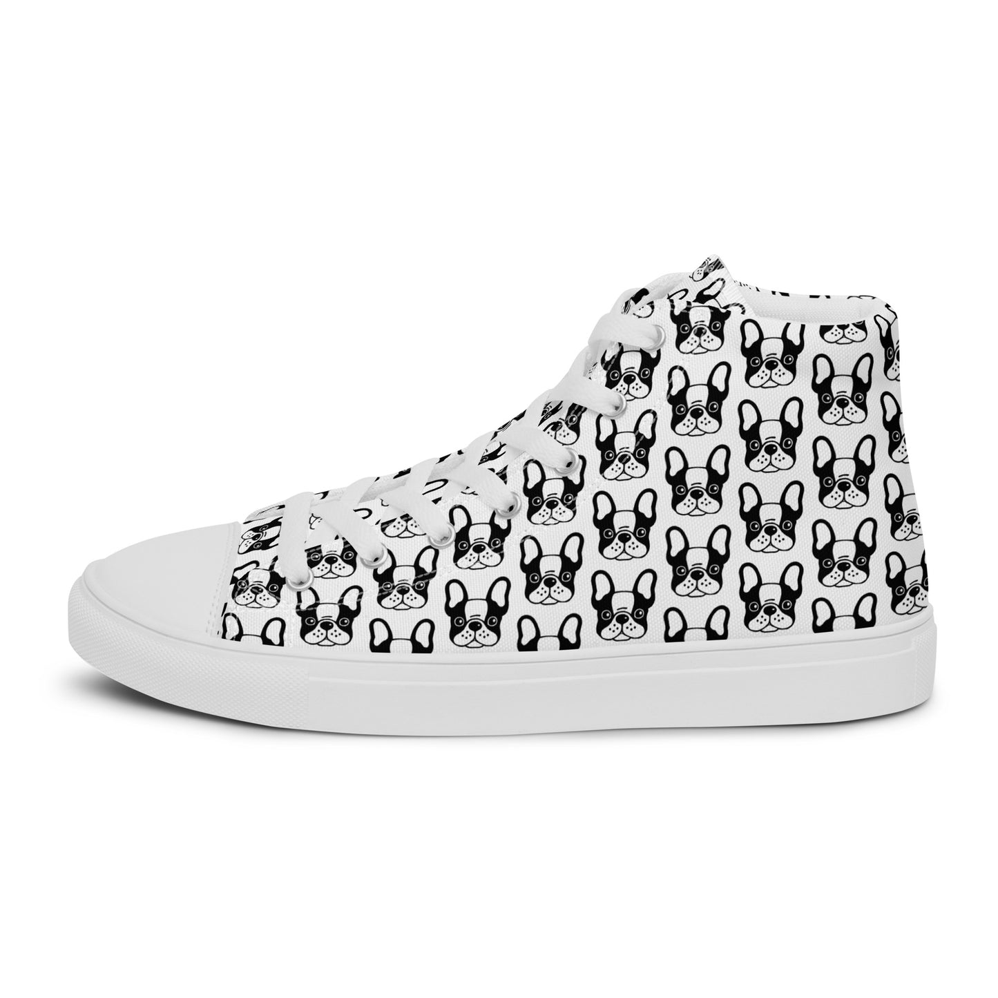 Men’s high top canvas shoes