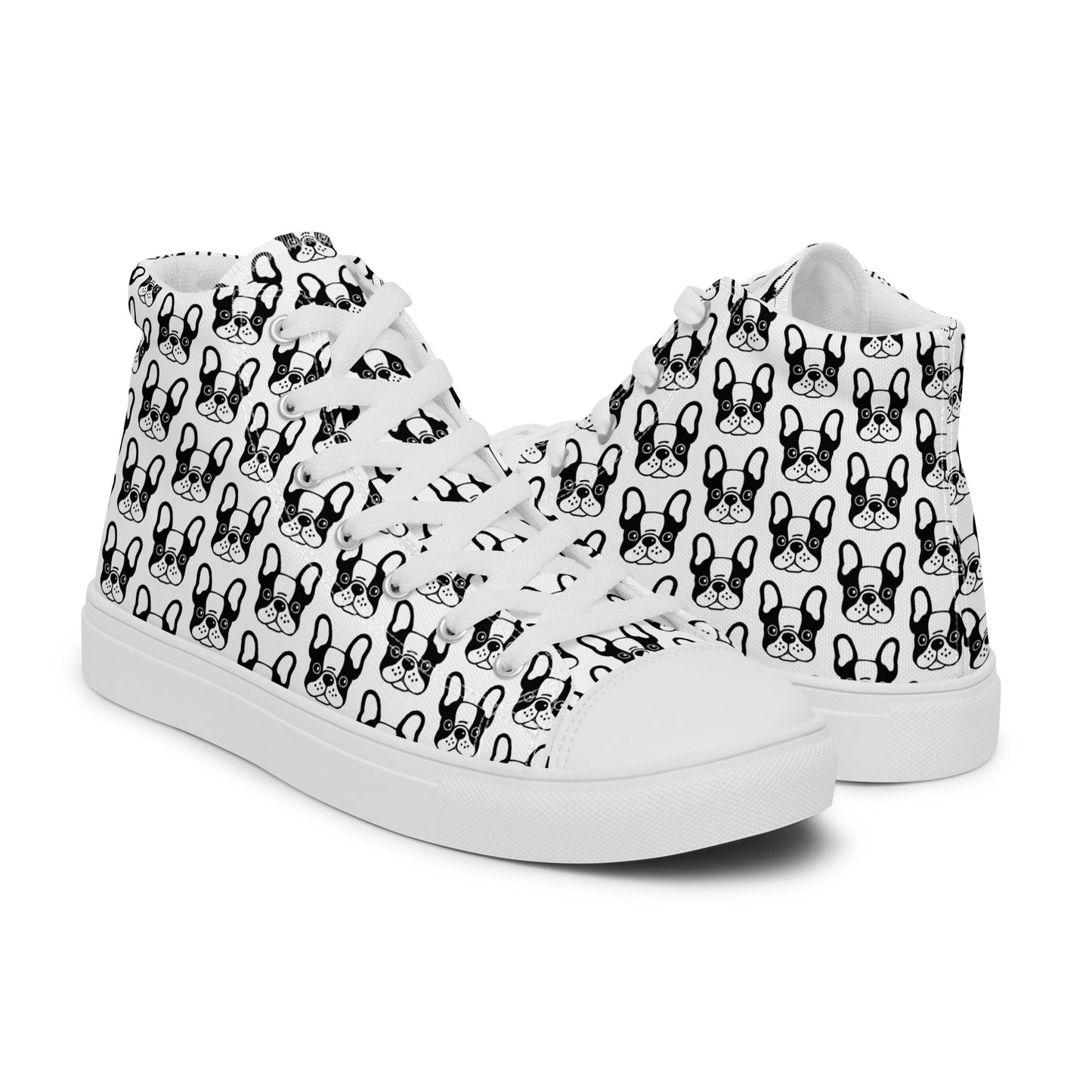 Men’s high top canvas shoes