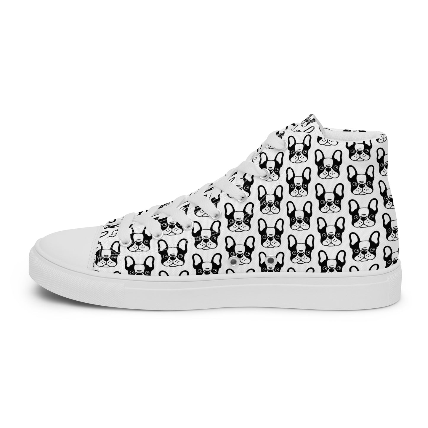 Men’s high top canvas shoes