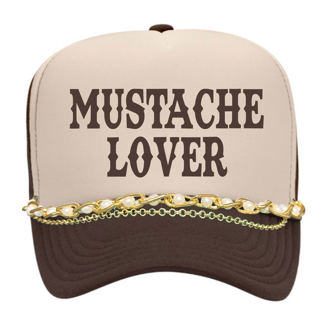 Mustache Lover Tall Trucker Caps