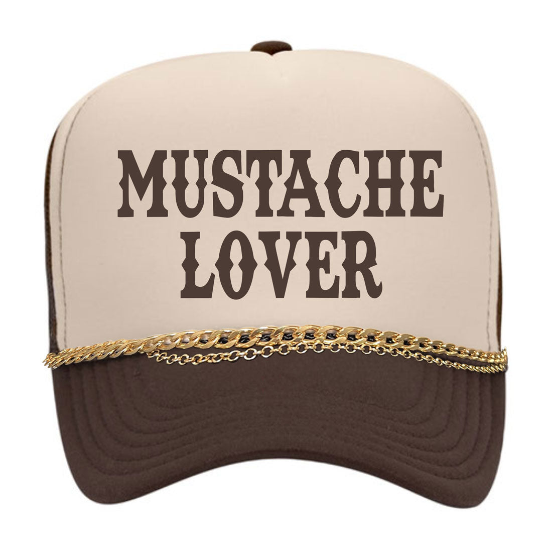 Mustache Lover Tall Trucker Caps