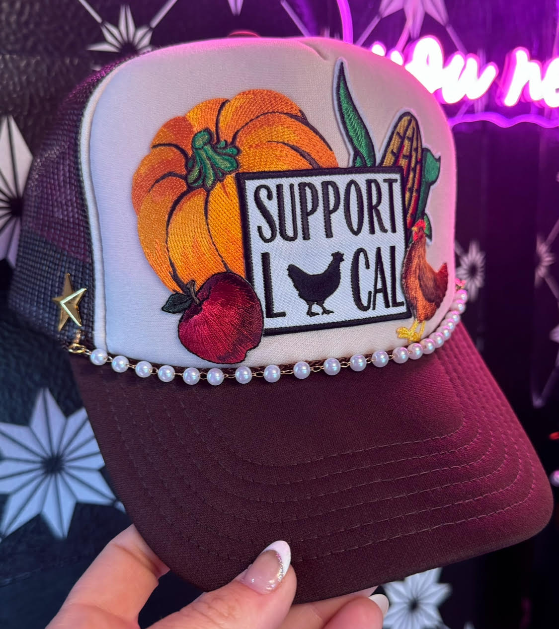 Support Local Trucker Hat