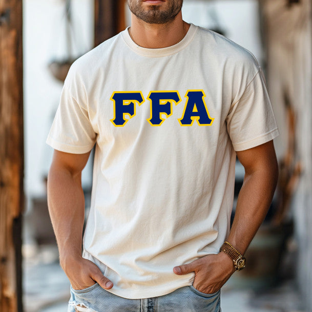 FFA Custom Satin Sim-Stitch Tee