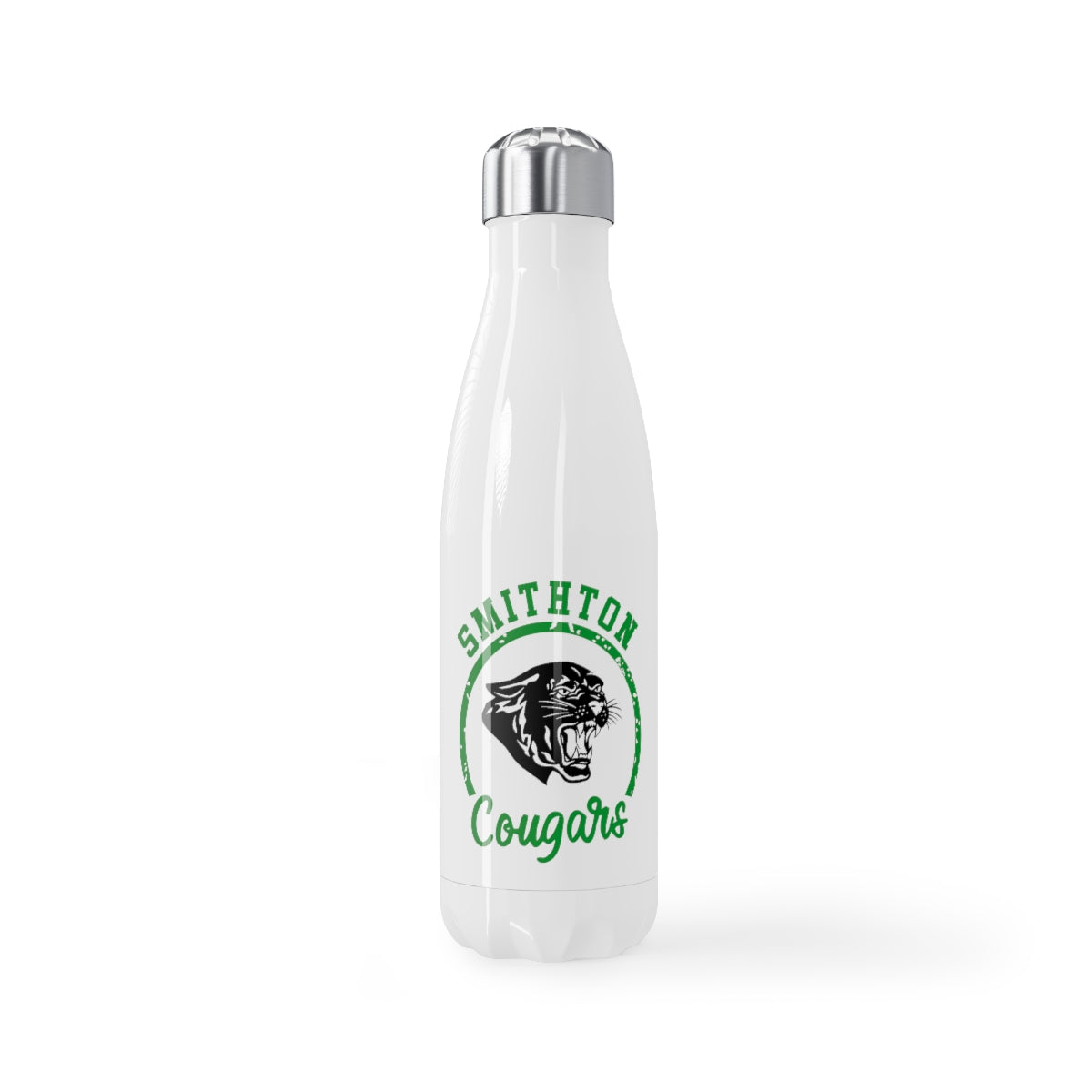 Smithton Cougars Stainless Steel Water Bottle, 17oz