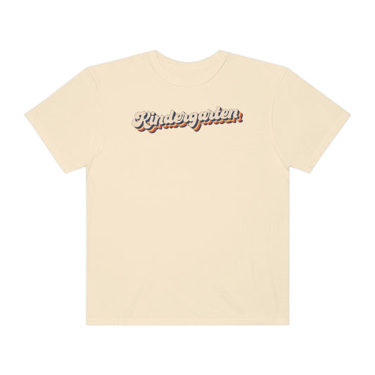 Retro Kindergarten Unisex Garment-Dyed Comfort Colors PREMIUM T-shirt