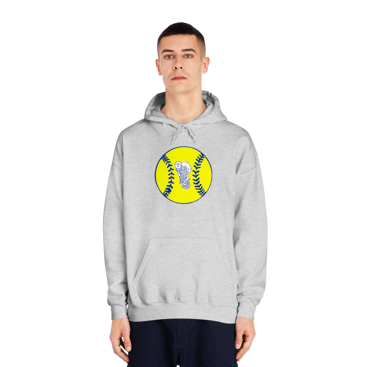 Freeburg Midgets Softball Unisex DryBlend® Hooded Sweatshirt