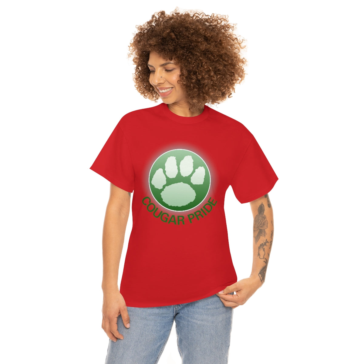 Smithton Cougar Pride Unisex Heavy Cotton Tee