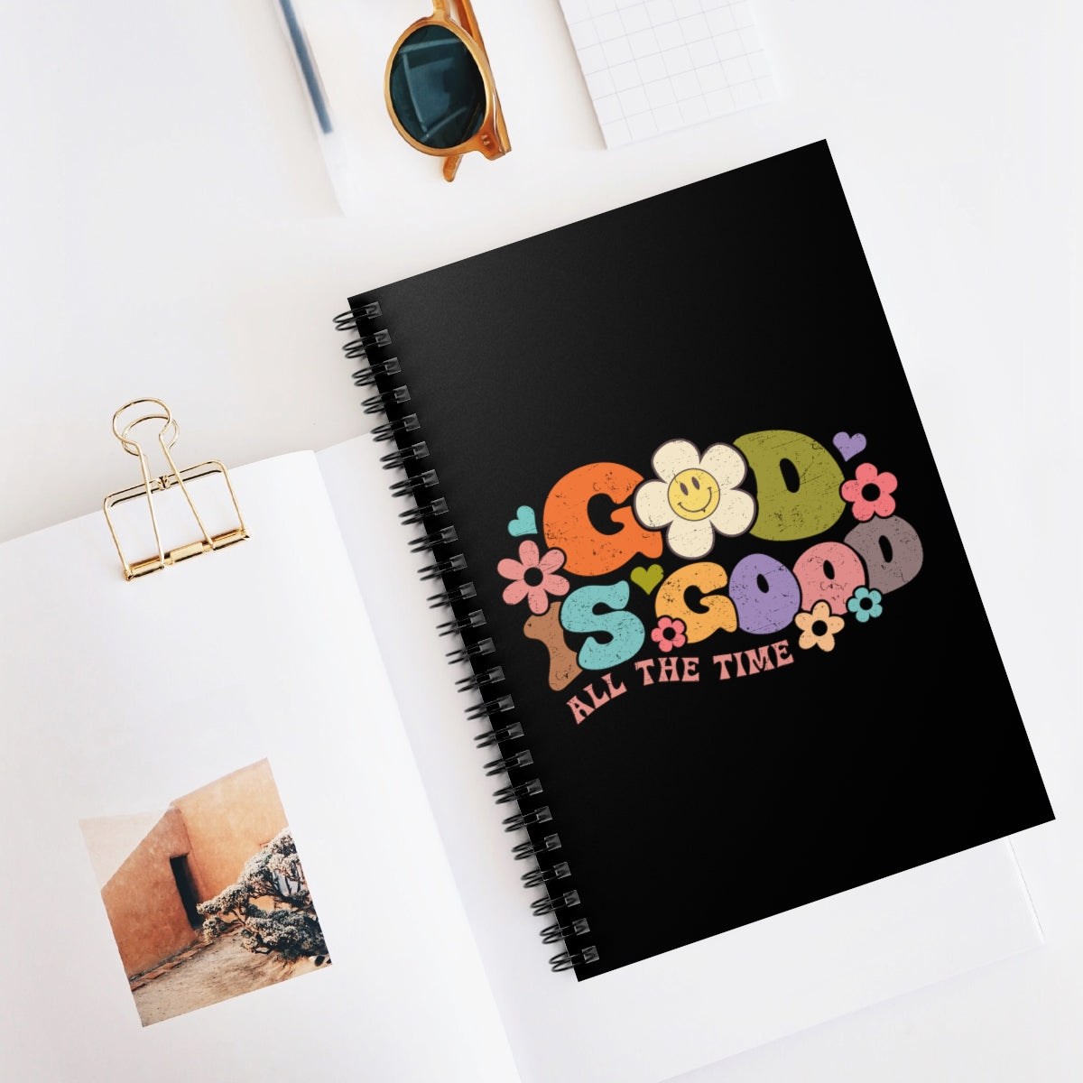 God is Good All the Time Spiral Notebook - Ruled Line