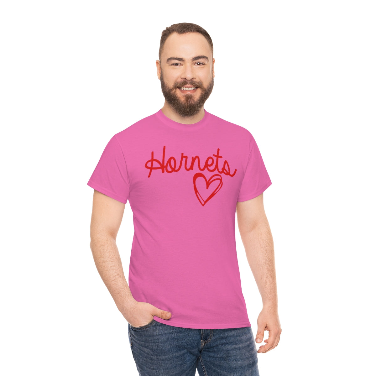 Hornet Heart Unisex Heavy Cotton Tee