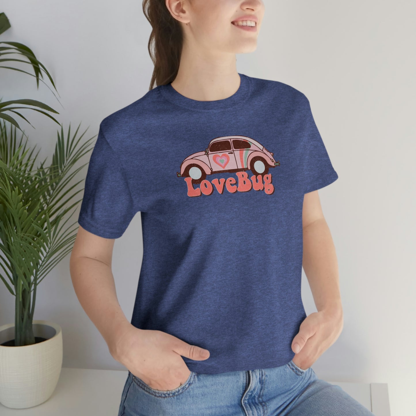 "Love Bug"  Unisex Jersey Short Sleeve Tee