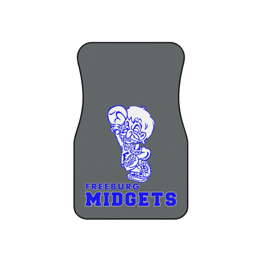 Dark Gray Freeburg Midgets Car Mats (SET of 2)