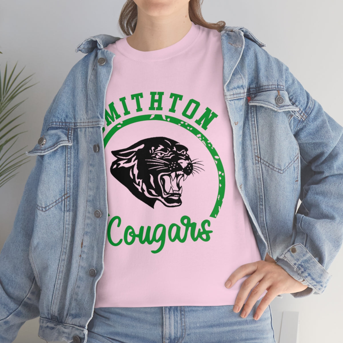 Smithton Cougars Unisex Heavy Cotton Tee