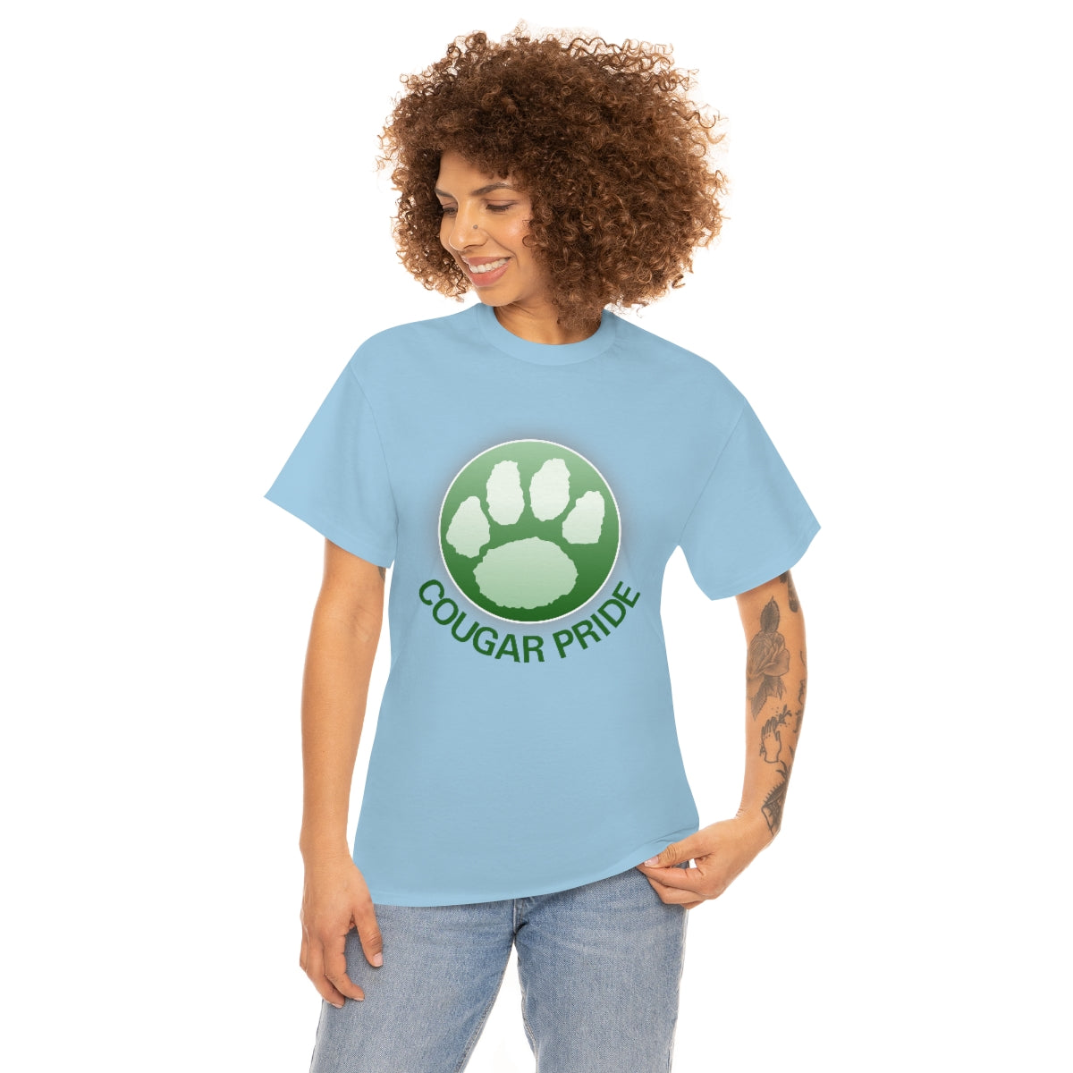 Smithton Cougar Pride Unisex Heavy Cotton Tee