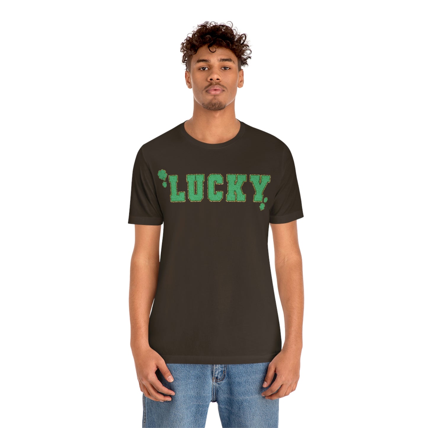 St. Patrick's Day "Lucky" Unisex Jersey Short Sleeve Tee