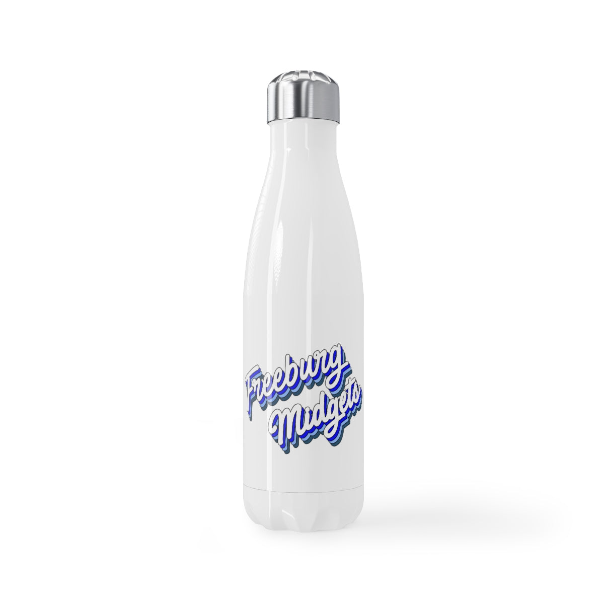 Retro Freeburg Midgets Stainless Steel Water Bottle, 17oz