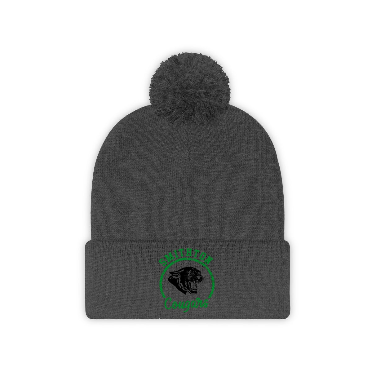 Smithton Cougars Pom Pom Beanie