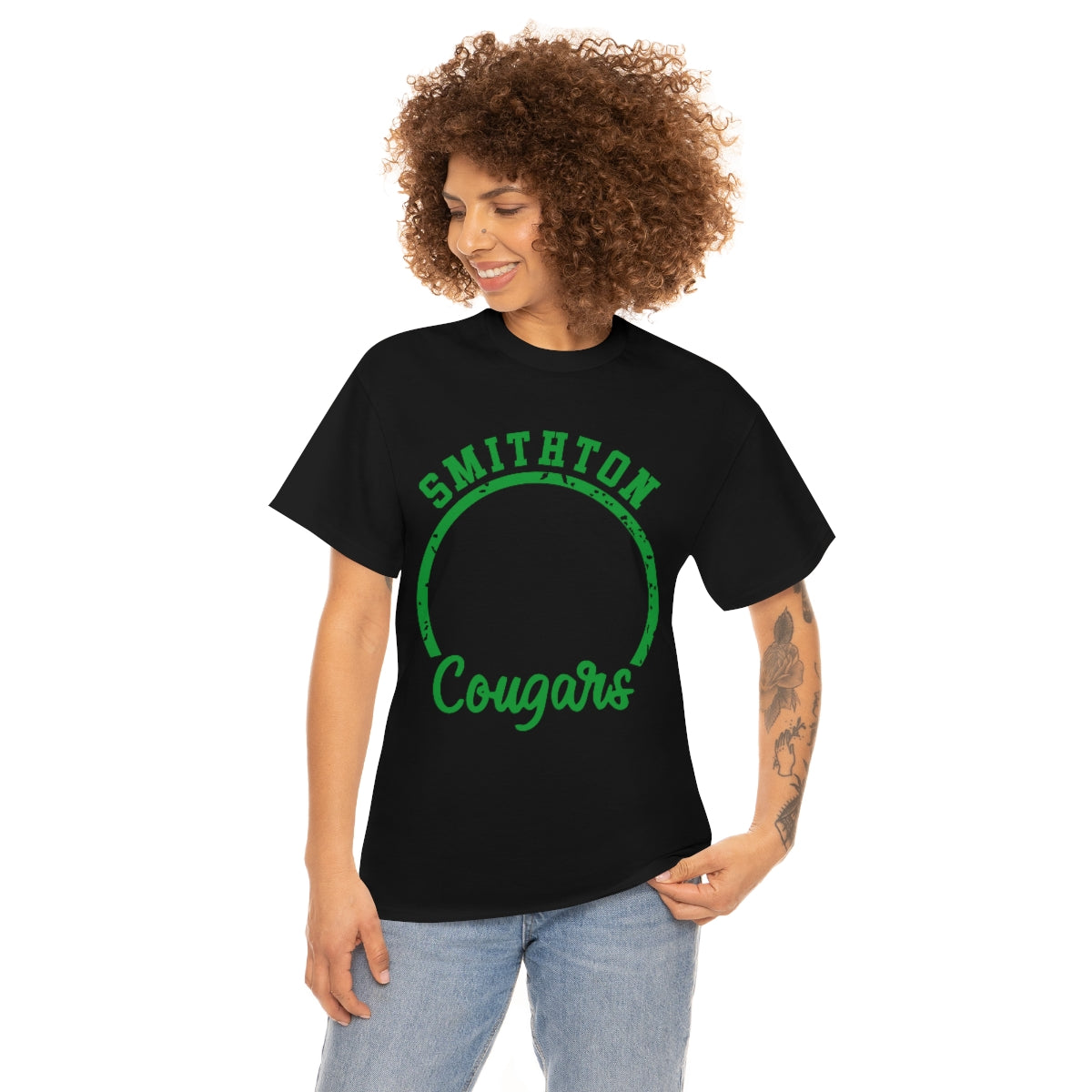 Smithton Cougars Unisex Heavy Cotton Tee