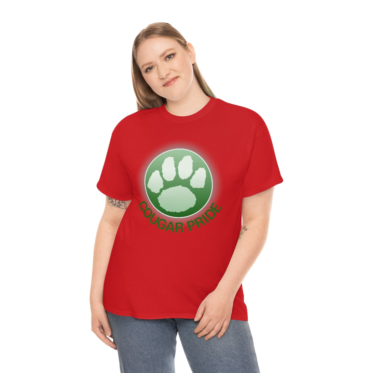 Smithton Cougar Pride Unisex Heavy Cotton Tee