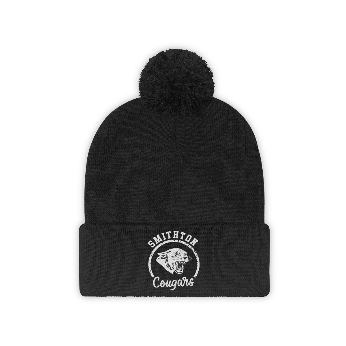 Smithton Cougars Pom Pom Beanie