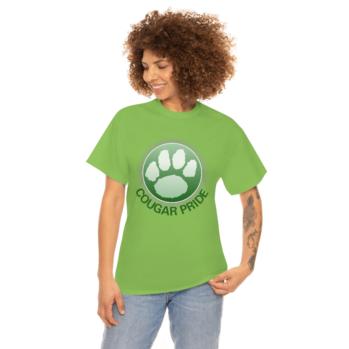 Smithton Cougar Pride Unisex Heavy Cotton Tee