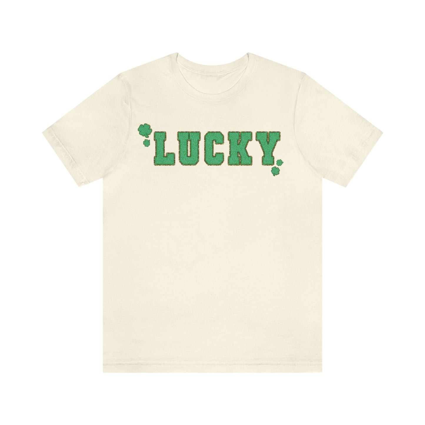 St. Patrick's Day "Lucky" Unisex Jersey Short Sleeve Tee