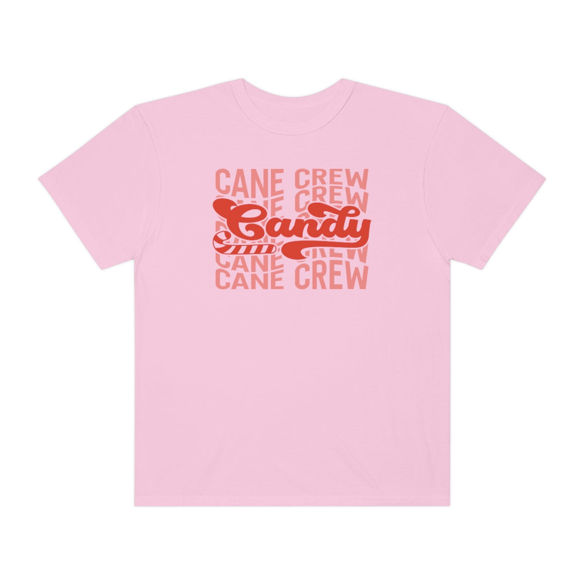 Candy Cane Crew Unisex Garment-Dyed Comfort Colors PREMIUM T-shirt