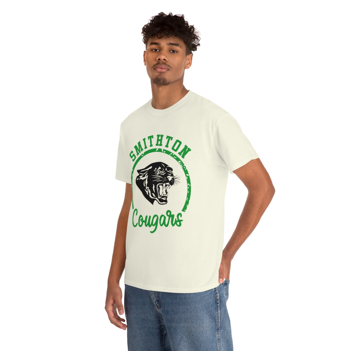 Smithton Cougars Unisex Heavy Cotton Tee