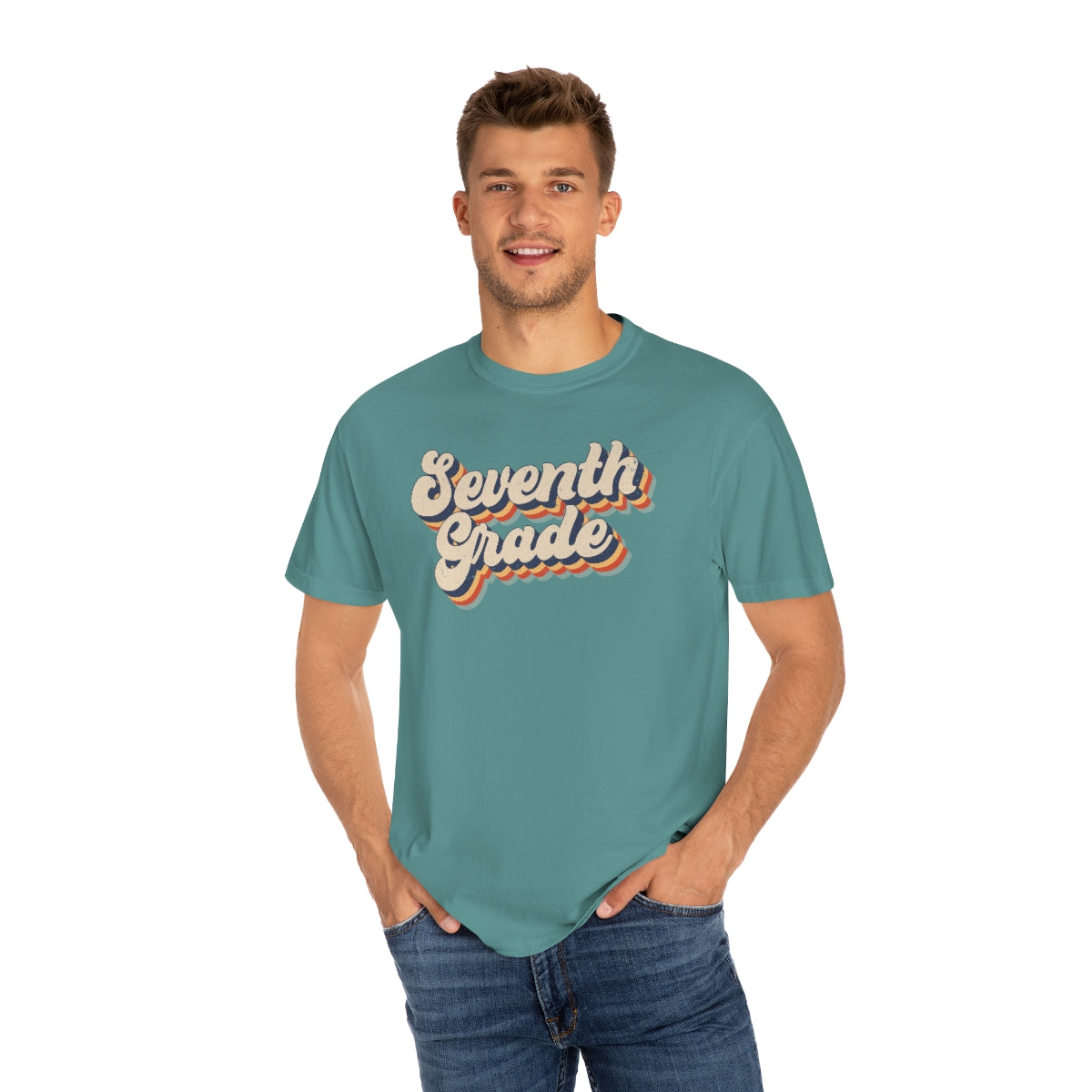 Retro Seventh Grade Unisex Garment-Dyed Comfort Colors PREMIUM T-shirt