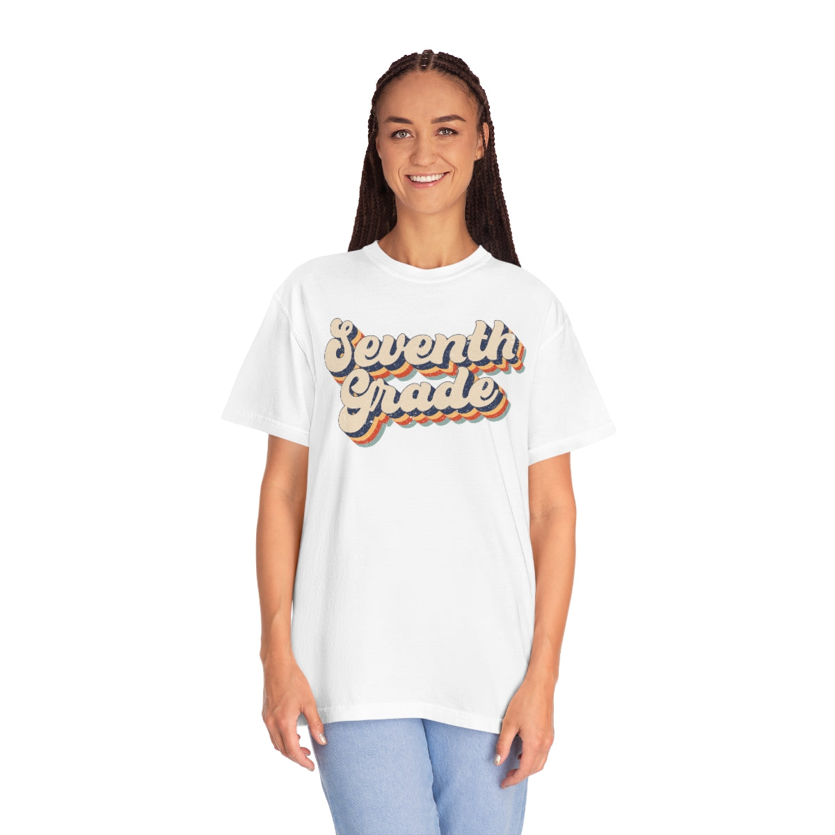 Retro Seventh Grade Unisex Garment-Dyed Comfort Colors PREMIUM T-shirt