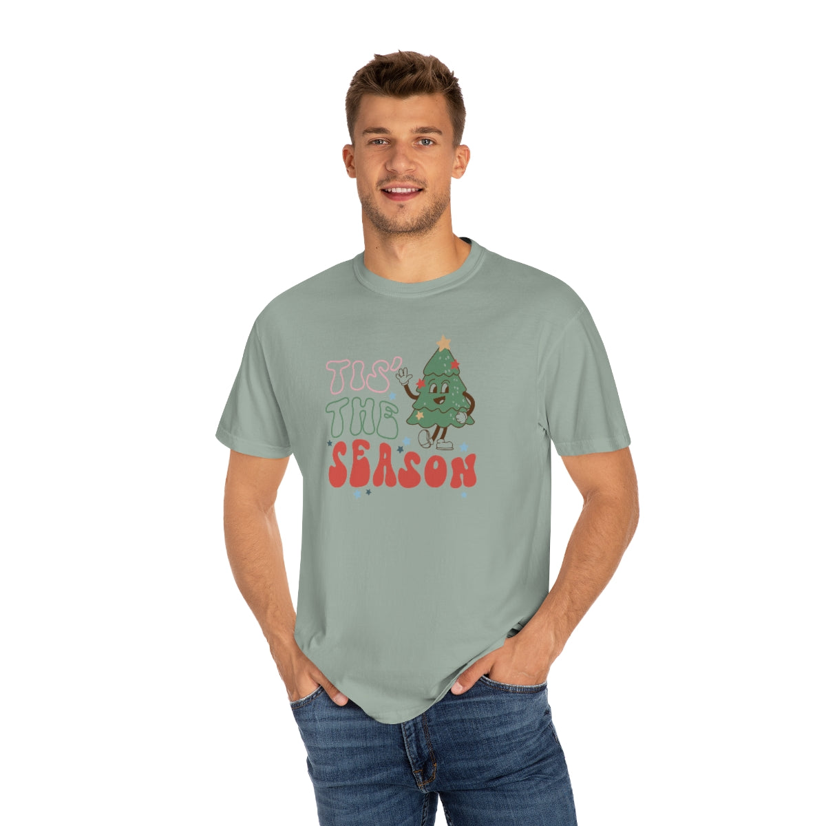 Tis the Season Christmas Unisex Garment-Dyed Comfort Colors PREMIUM T-shirt