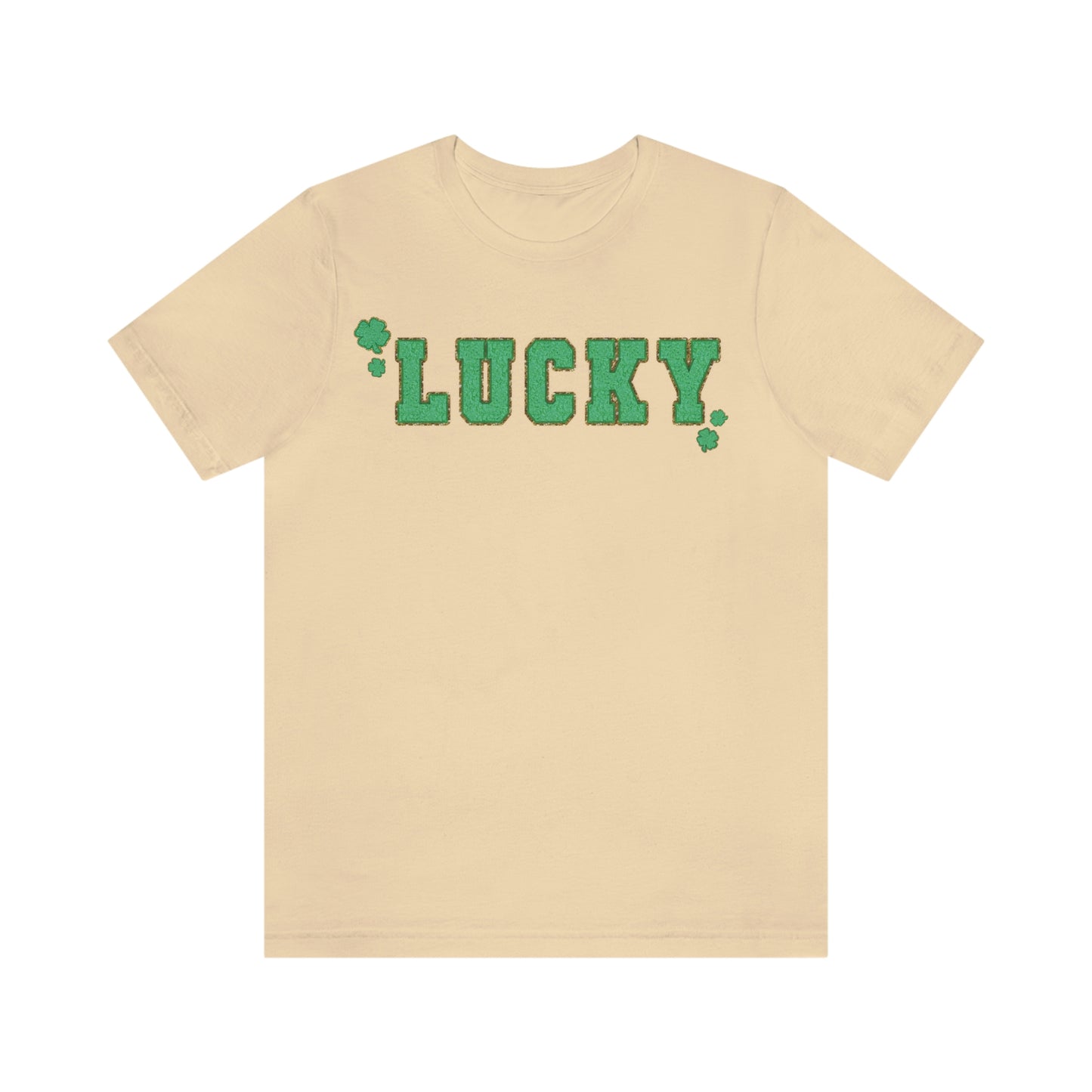 St. Patrick's Day "Lucky" Unisex Jersey Short Sleeve Tee