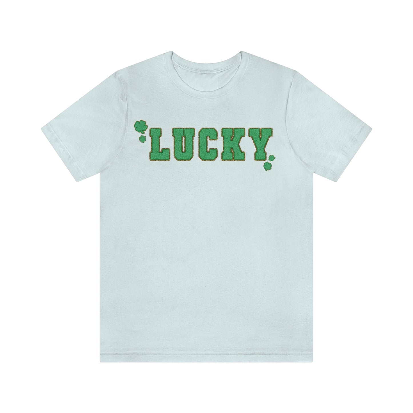 St. Patrick's Day "Lucky" Unisex Jersey Short Sleeve Tee