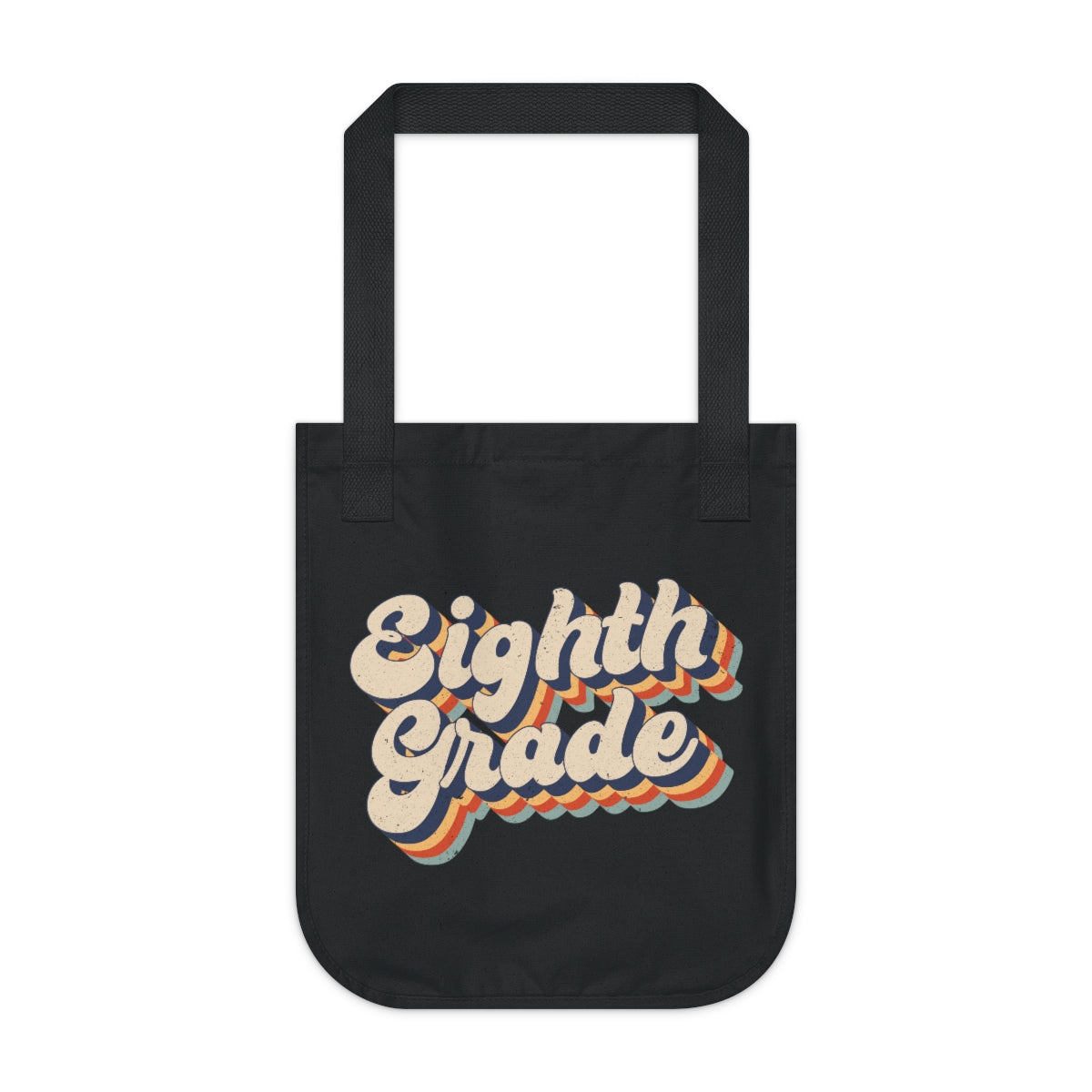 Eight Grade Organic Canvas Tote Bag