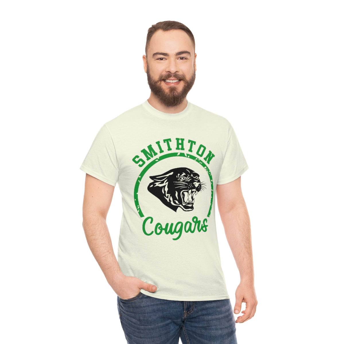 Smithton Cougars Unisex Heavy Cotton Tee